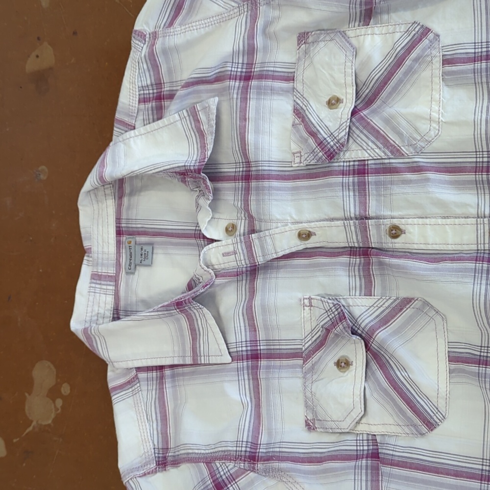 Carhartt triple stitched shirt